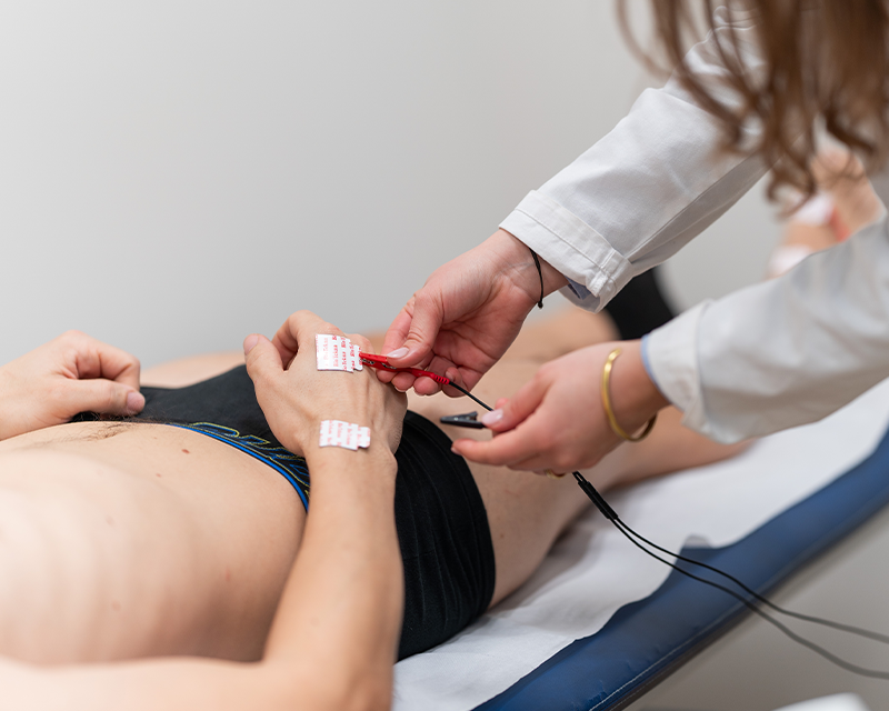 Bioimpedenziometria durante un percorso con nutrizionista presso Rinnova Medical nova milanese.