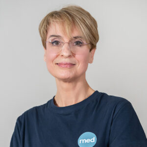 Ambra Colombo, insegnante di pilates presso Rinnova Medical a Nova Milanese.