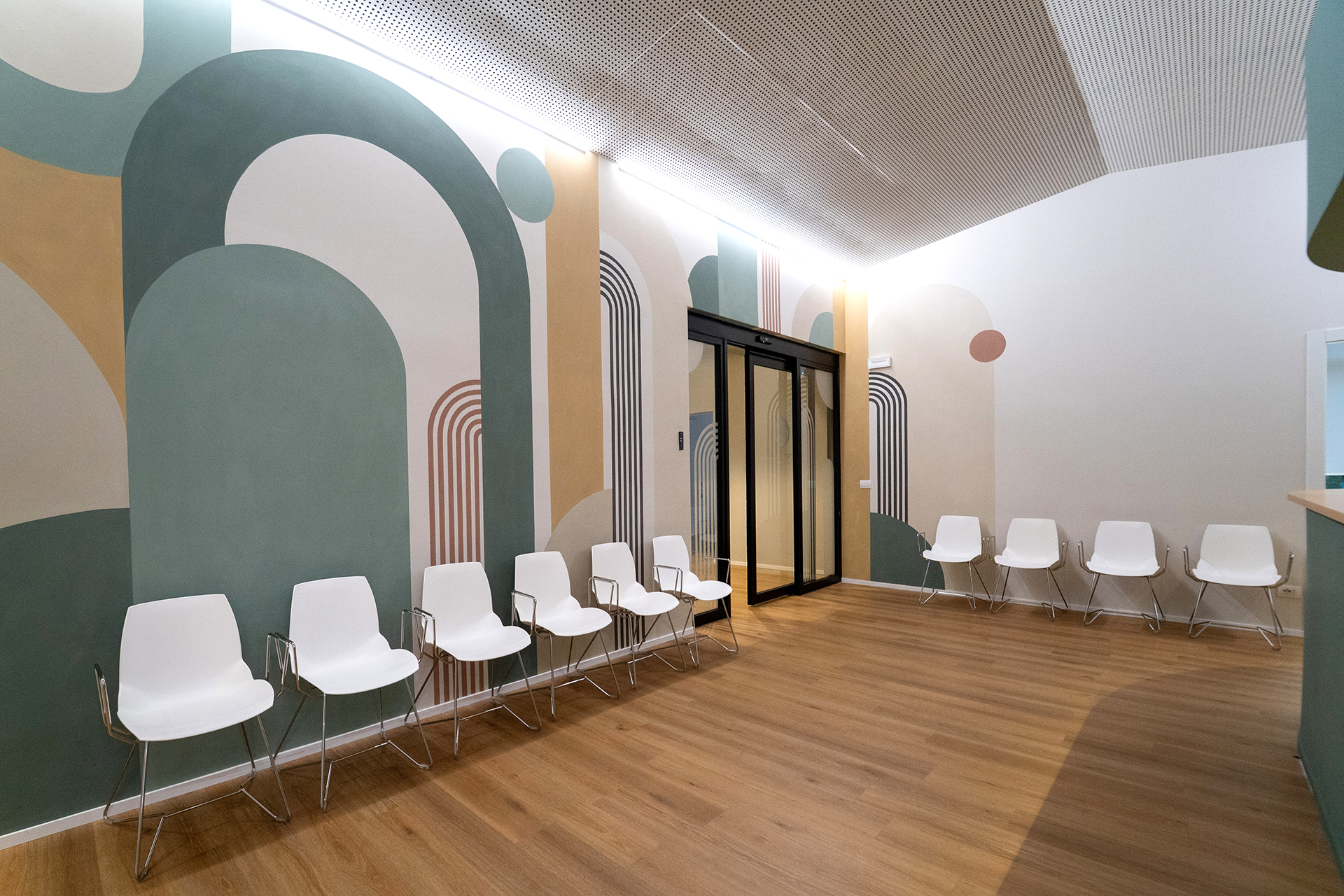 Sala d'aspetto del centro medico Rinnova Medical a Nova Milanese